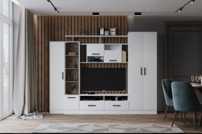 Гостиная Оскар-5 Белый в Асбесте - asbest.mebel24.online | фото