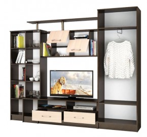 Гостиная Оскар-5 венге/дуб молочный в Асбесте - asbest.mebel24.online | фото 2
