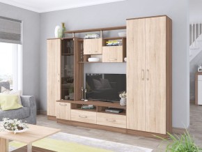 Гостиная Оскар-5 ясень шимо/дуб сонома в Асбесте - asbest.mebel24.online | фото 1