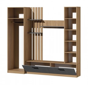 Гостиная Юджи (Дуб Крафт золотой/Графит) в Асбесте - asbest.mebel24.online | фото 3