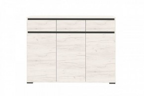 ГРЕТТА Комод 3С3Я 3дв, 3ящ (дуб крафт) в Асбесте - asbest.mebel24.online | фото