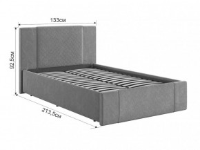 ХЛОЯ Кровать 1200 с ПМ в Асбесте - asbest.mebel24.online | фото 3