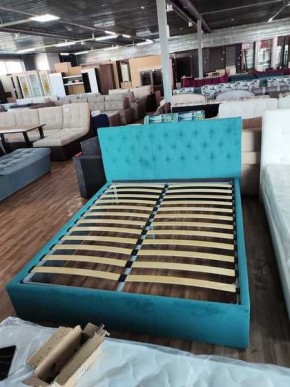 Интерьерная Кровать Октавия Бирюзовый 1400x2000 в Асбесте - asbest.mebel24.online | фото 2