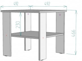 Журнальный столик TC33 в Асбесте - asbest.mebel24.online | фото 2