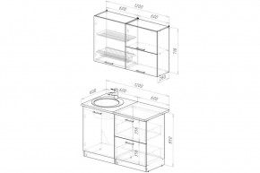 КГ "Антика" Лайт 1200 мм в Асбесте - asbest.mebel24.online | фото 2