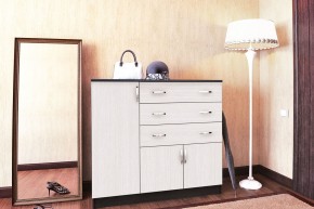 Комод №3 ЛДСП (Венге/Дуб Белфорд) в Асбесте - asbest.mebel24.online | фото