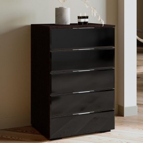Комод Алекса (венге/черный) в Асбесте - asbest.mebel24.online | фото 3