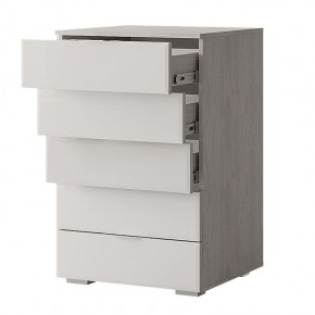 Комод Алекса (ясень белый/белый) в Асбесте - asbest.mebel24.online | фото 2