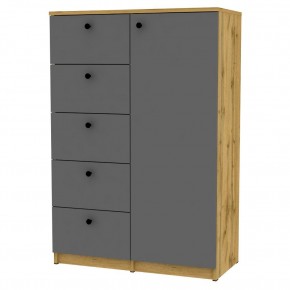 Комод Arvid K196 (ДВ-Графит) в Асбесте - asbest.mebel24.online | фото