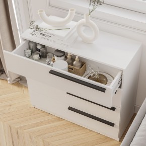 Комод Айрон КМ-02 (белый) в Асбесте - asbest.mebel24.online | фото 3