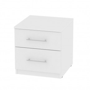 Комод K-48x45x45-1 Калисто (тумба прикроватная) Белый в Асбесте - asbest.mebel24.online | фото