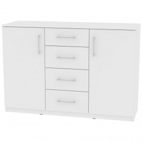 Комод K-93x135x45-1 (Белый) Калисто в Асбесте - asbest.mebel24.online | фото