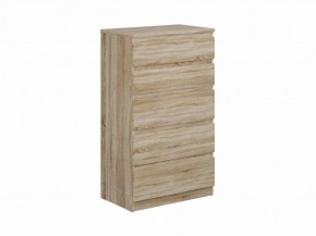 Комод КАСТОР с пятью ящиками, цвет Дуб Сонома в Асбесте - asbest.mebel24.online | фото