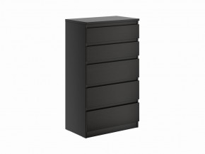 Комод КАСТОР с пятью ящиками, цвет Дуб Венге в Асбесте - asbest.mebel24.online | фото