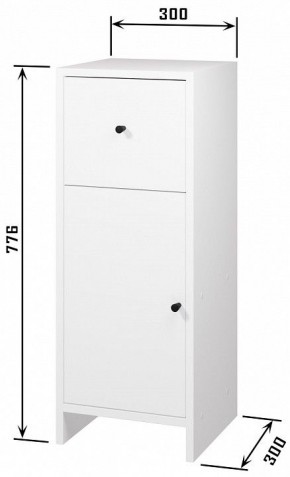 Комод Квадро в Асбесте - asbest.mebel24.online | фото 3
