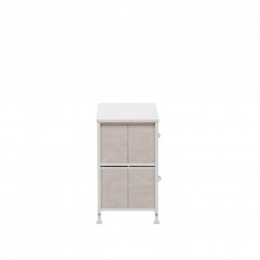 Комод Leset Линкс 2 ящ. (к/з), Каркас Белый, ящики Белые в Асбесте - asbest.mebel24.online | фото 4