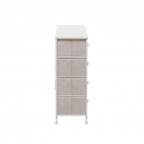 Комод Leset Линкс 8 ящ. (к/з), Каркас Белый, ящики Белые в Асбесте - asbest.mebel24.online | фото 5