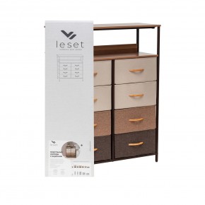 Комод Leset Локи 8 ящ. с полкой в Асбесте - asbest.mebel24.online | фото 10