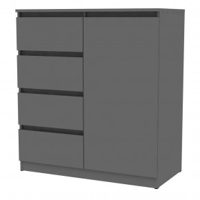Комод Мальта K114 (Графит) в Асбесте - asbest.mebel24.online | фото