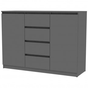 Комод Мальта K118 (Графит) в Асбесте - asbest.mebel24.online | фото