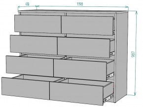 Комод Мальта K133 в Асбесте - asbest.mebel24.online | фото 2