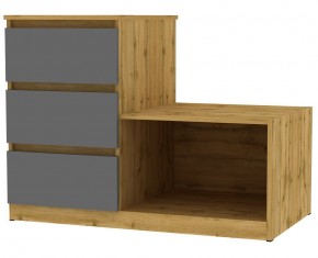 Комод Мальта K206 (ДВ-Графит) в Асбесте - asbest.mebel24.online | фото