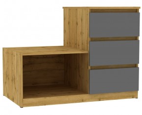 Комод Мальта K207 (ДВ-Графит) в Асбесте - asbest.mebel24.online | фото