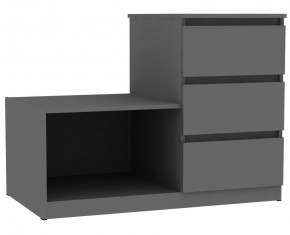 Комод Мальта K207 (Графит) в Асбесте - asbest.mebel24.online | фото