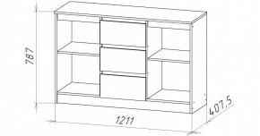 НИЦЦА-5 Комод (НЦ.05) в Асбесте - asbest.mebel24.online | фото 2