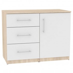 Комод "Калисто (K13)" ручка рейлинг (ДСС-Белый) в Асбесте - asbest.mebel24.online | фото