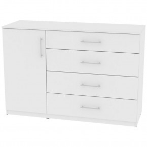 Комод "Калисто (K44)" ручка рейлинг (Белый) в Асбесте - asbest.mebel24.online | фото