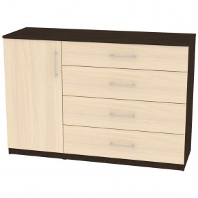 Комод "Калисто (K44)" ручка рейлинг (Венге-ДМ) в Асбесте - asbest.mebel24.online | фото