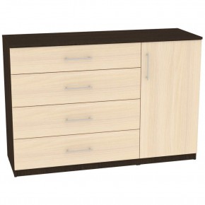 Комод "Калисто (K45)" ручка рейлинг (Венге-ДМ) в Асбесте - asbest.mebel24.online | фото