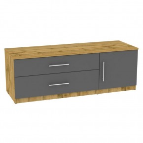 Комод "Калисто (K53)" ручка рейлинг (ДВ-Графит) в Асбесте - asbest.mebel24.online | фото