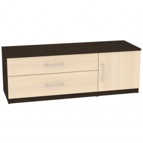 Комод "Калисто (K53)" ручка рейлинг (Венге-ДМ) в Асбесте - asbest.mebel24.online | фото
