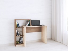 Компьютерный стол Квартет-2 Дуб сонома/Ясень шимо в Асбесте - asbest.mebel24.online | фото