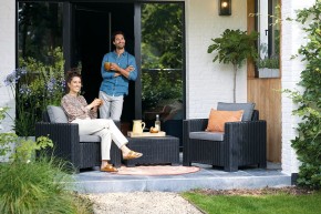 Комплект кресел Калифорния (California chair) графит в Асбесте - asbest.mebel24.online | фото 3