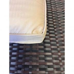 Комплект плетеной мебели  YR822Br Brown-Beige (подушка бежевая) в Асбесте - asbest.mebel24.online | фото 2