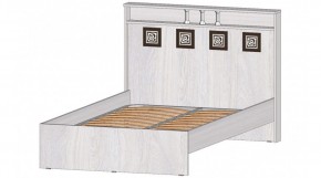 КОСТА-РИКА Кровать 1200 с основанием (анкор светлый) в Асбесте - asbest.mebel24.online | фото