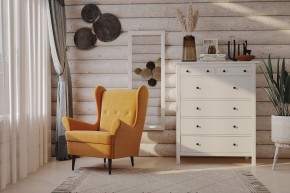 Кресло для отдыха Вало жёто-оранжевый, ткань рогожка в Асбесте - asbest.mebel24.online | фото 3