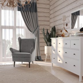 Кресло для отдыха Вало серый, ткань рогожка в Асбесте - asbest.mebel24.online | фото 2