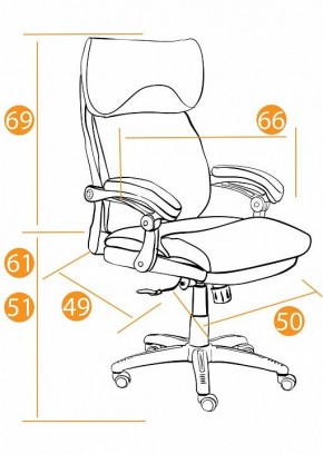Кресло для руководителя Chief в Асбесте - asbest.mebel24.online | фото 11