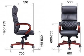 Кресло для руководителя President Wood в Асбесте - asbest.mebel24.online | фото 4