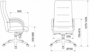 Кресло для руководителя T-9927SL/Ivory в Асбесте - asbest.mebel24.online | фото 6