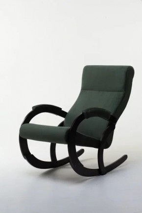 Кресло-качалка КОРСИКА 34-Т-AG (зеленый) в Асбесте - asbest.mebel24.online | фото 1