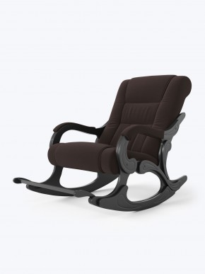 Кресло-качалка Родос 16-Т-Ш (тканьвенге) ШОКОЛАД в Асбесте - asbest.mebel24.online | фото 2