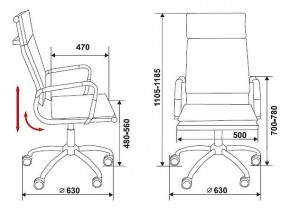 Кресло компьютерное Бюрократ CH-993 светло-коричневое в Асбесте - asbest.mebel24.online | фото 2