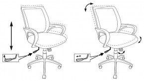 Кресло компьютерное CH-695N/OR/TW-11 в Асбесте - asbest.mebel24.online | фото 10