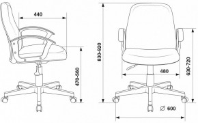 Кресло компьютерное CH-808-LOW/#B в Асбесте - asbest.mebel24.online | фото 3