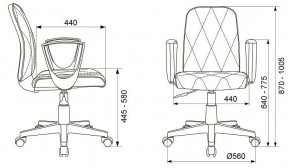 Кресло компьютерное CH-W327/OR-10 в Асбесте - asbest.mebel24.online | фото 6